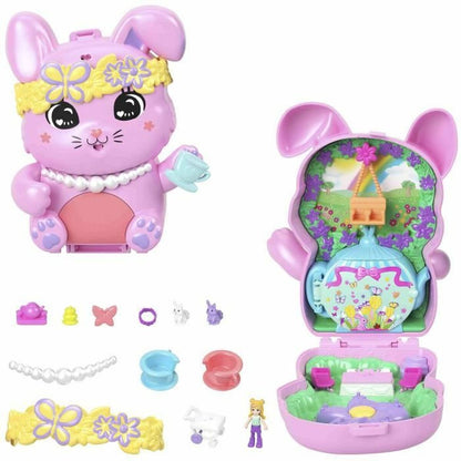 Playset Polly Pocket Tea Time Rabbit Box - Jucarii si jocuri, Păpuși și figurine
