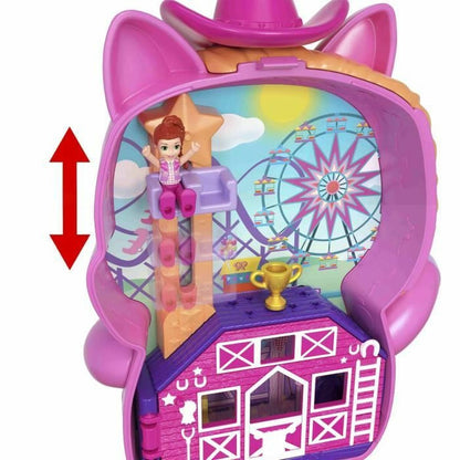 Playset Polly Pocket PONY RODEO BOX - Jucarii si jocuri, Păpuși și figurine