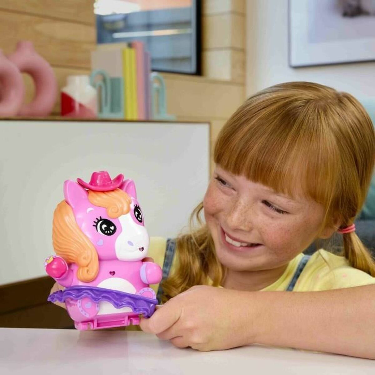 Playset Polly Pocket PONY RODEO BOX - Jucarii si jocuri, Păpuși și figurine