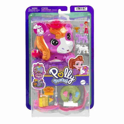 Playset Polly Pocket PONY RODEO BOX - Jucarii si jocuri, Păpuși și figurine