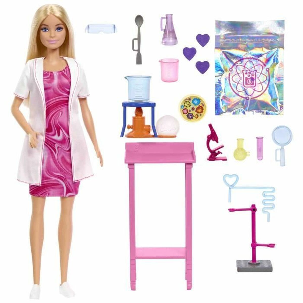 Păpușă Barbie SCIENTIFIC BOX - Jucarii si jocuri, Păpuși și accesorii