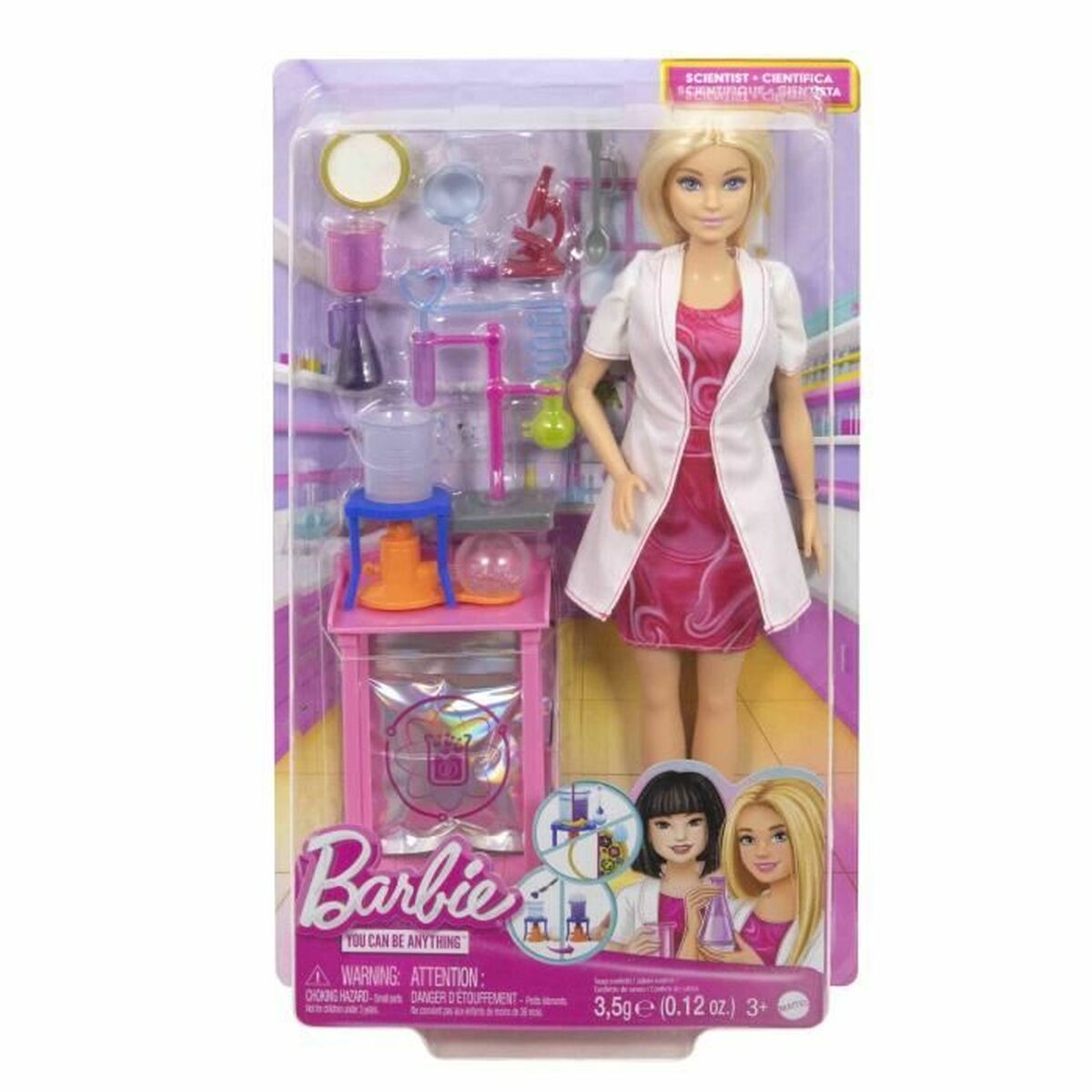 Păpușă Barbie SCIENTIFIC BOX - Jucarii si jocuri, Păpuși și accesorii