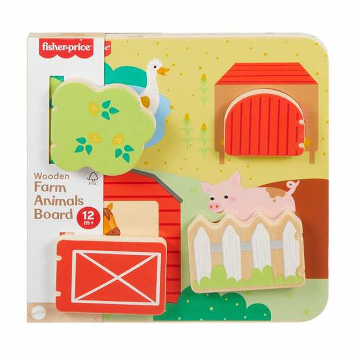 Jucărie pentru copii Mattel 20 x 20 x 1,91 cm animale - Bebelus, Jucăriile copilăriei timpurii