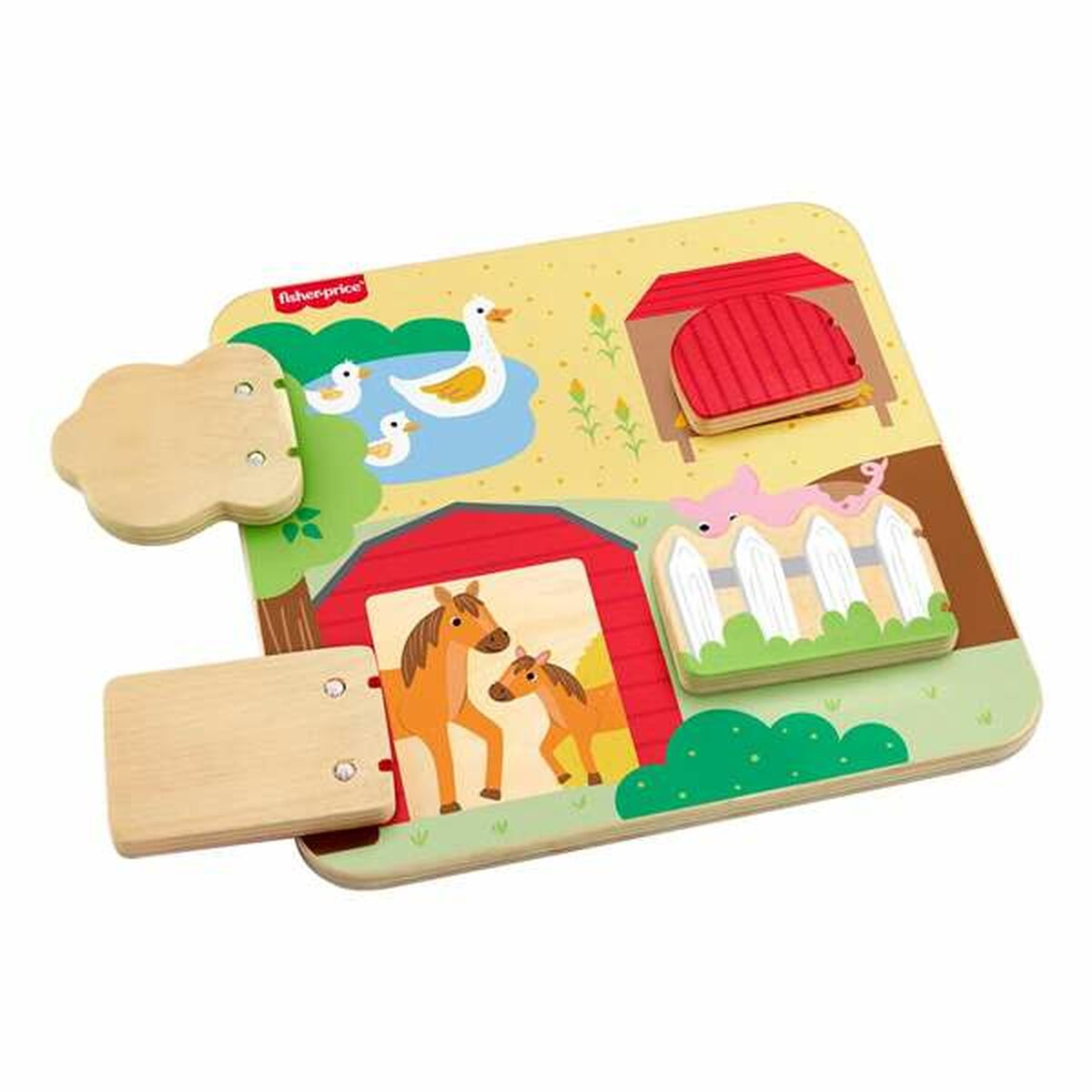 Jucărie pentru copii Mattel 20 x 20 x 1,91 cm animale - Bebelus, Jucăriile copilăriei timpurii