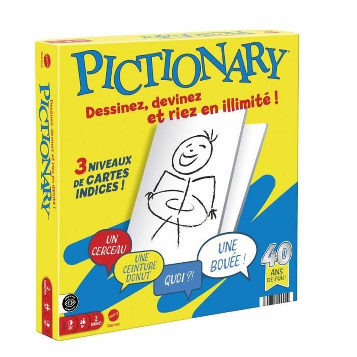 Joc de Masă Mattel PICTIONARY - Jucarii si jocuri, Jocuri și accesorii