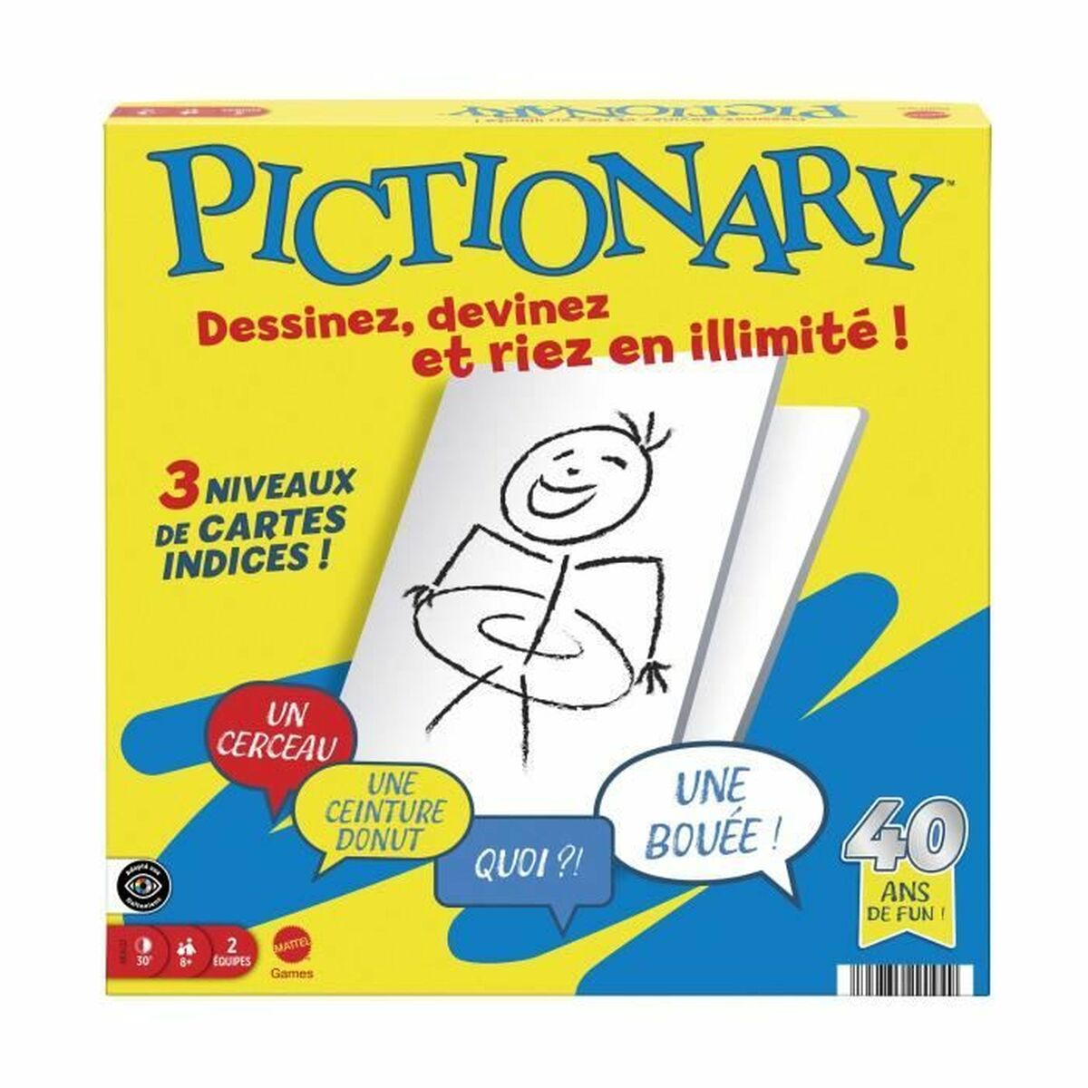 Joc de Masă Mattel PICTIONARY - Jucarii si jocuri, Jocuri și accesorii