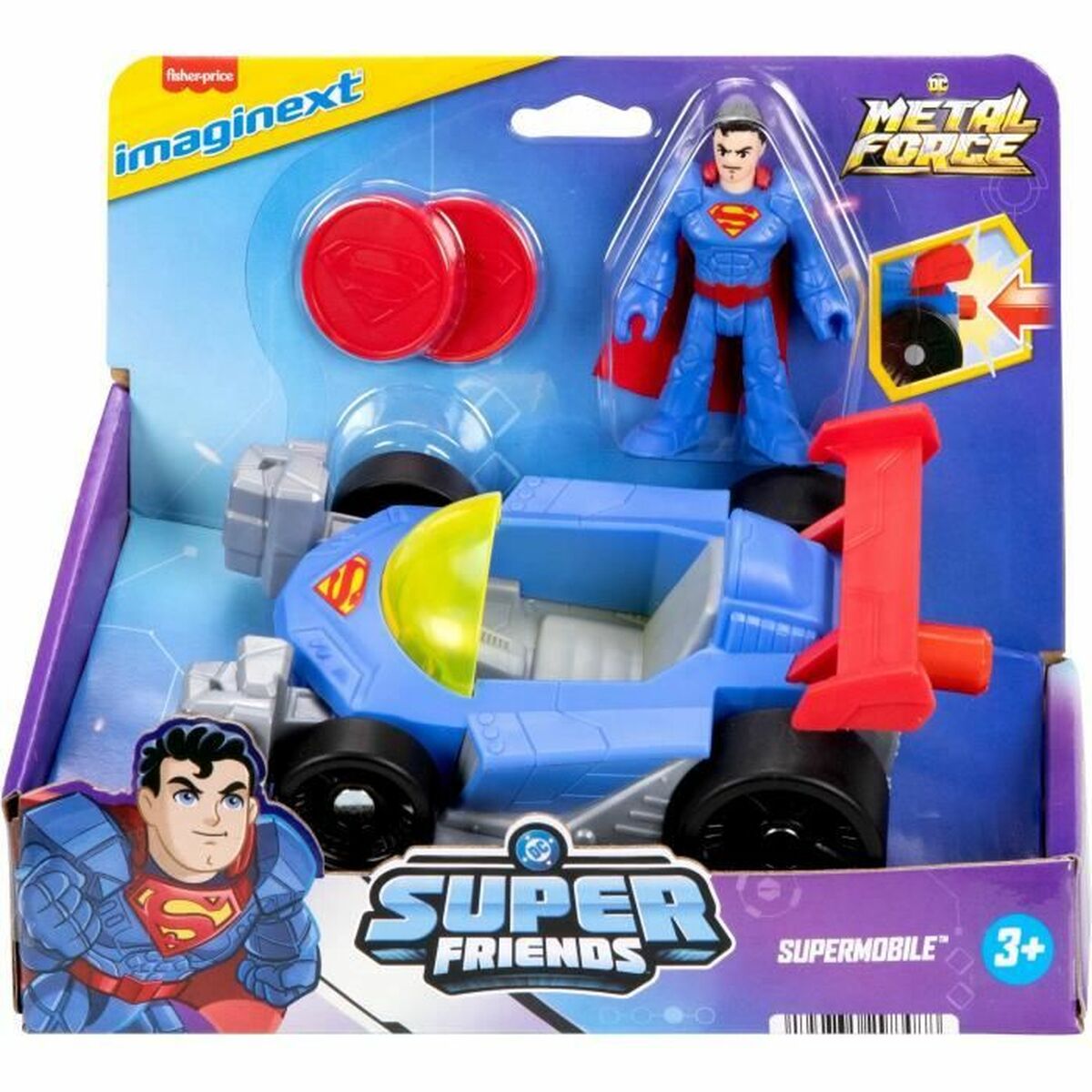 Figurine de Acțiune Imaginext Superman de lujo - Jucarii si jocuri, Păpuși și figurine