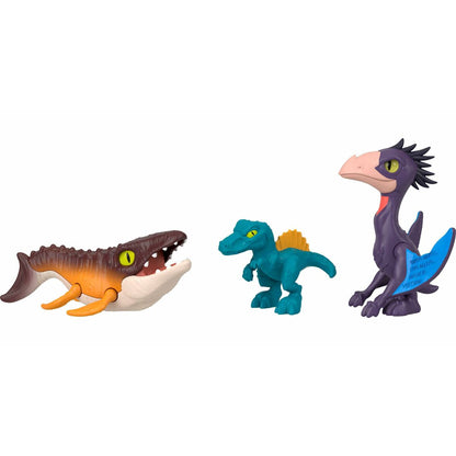 Playset Imaginext Jurassic World Multicolor 10 Piese - Jucarii si jocuri, Păpuși și figurine