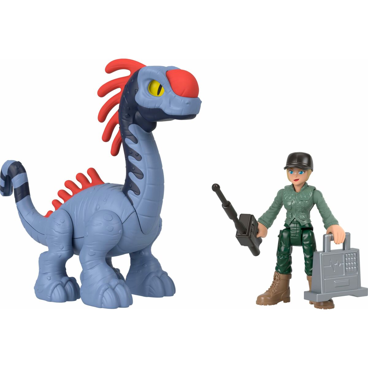 Playset Imaginext Jurassic World Multicolor 10 Piese - Jucarii si jocuri, Păpuși și figurine