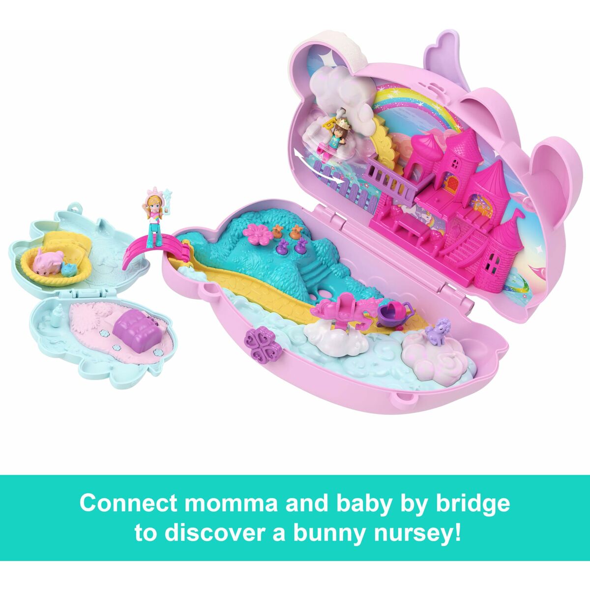 Playset Polly Pocket 16 Piese - Jucarii si jocuri, Păpuși și figurine