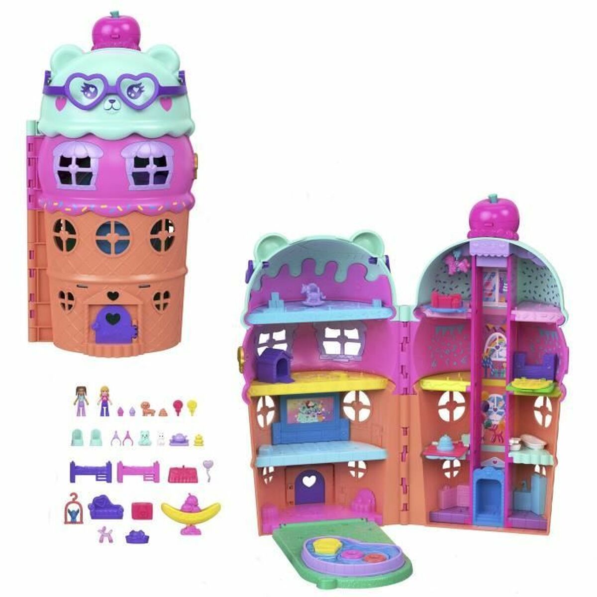Playset Polly Pocket - Jucarii si jocuri, Păpuși și figurine