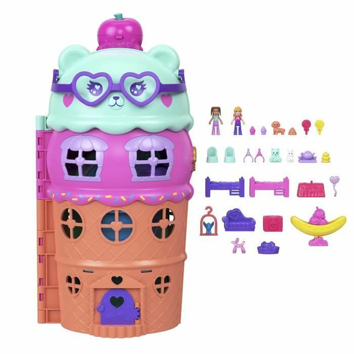 Playset Polly Pocket - Jucarii si jocuri, Păpuși și figurine