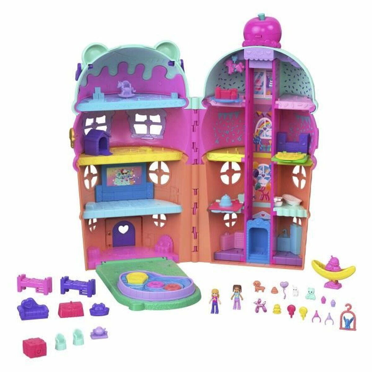Playset Polly Pocket - Jucarii si jocuri, Păpuși și figurine