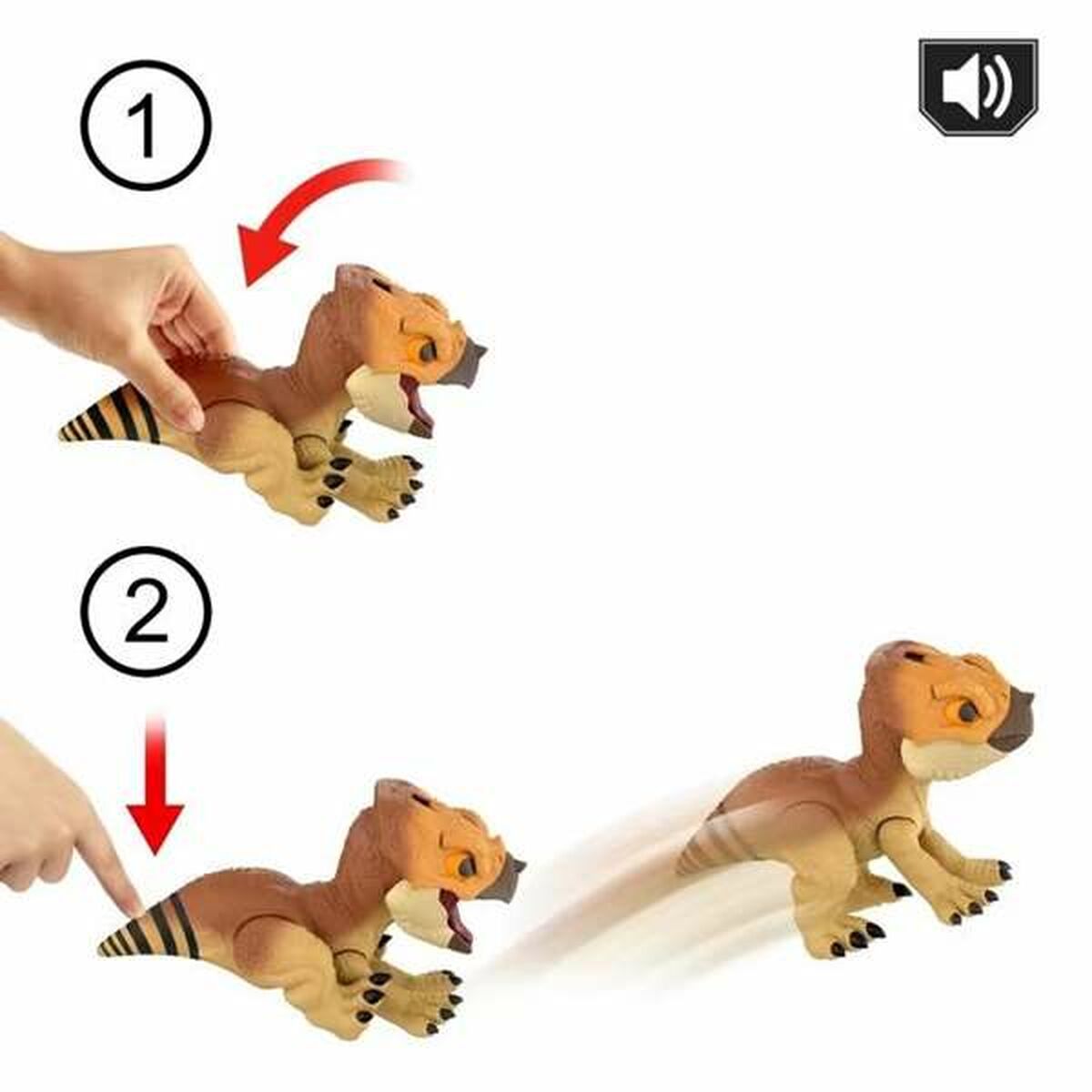 Dinozaur Jurassic World JGC01 Plastic - Jucarii si jocuri, Păpuși și figurine