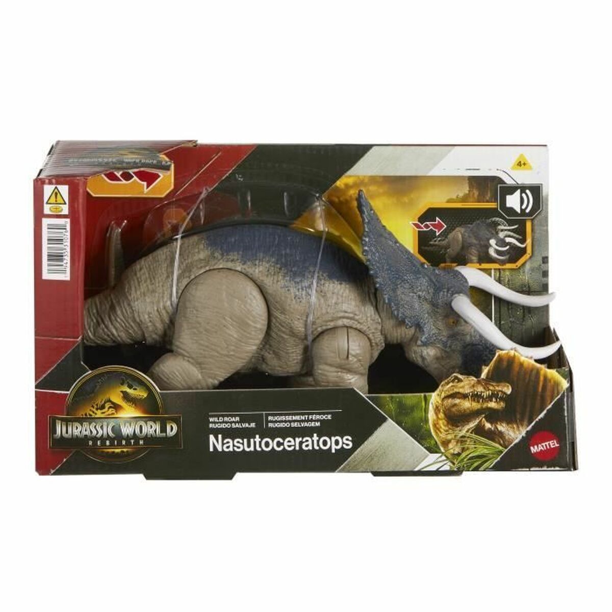 Figurine de Acțiune Jurassic World NASUTOCERATOPS Dinozauri - Jucarii si jocuri, Păpuși și figurine
