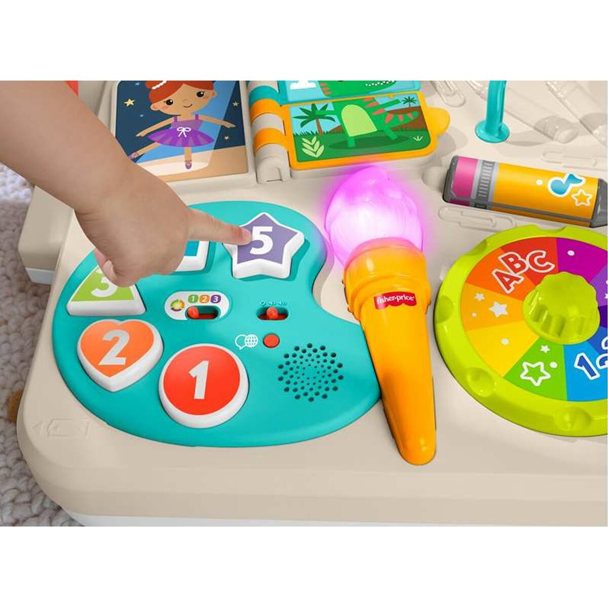 Jucărie interactivă pentru bebeluși Fisher-Price Măsuță de Activități - Bebelus, Jucăriile copilăriei timpurii