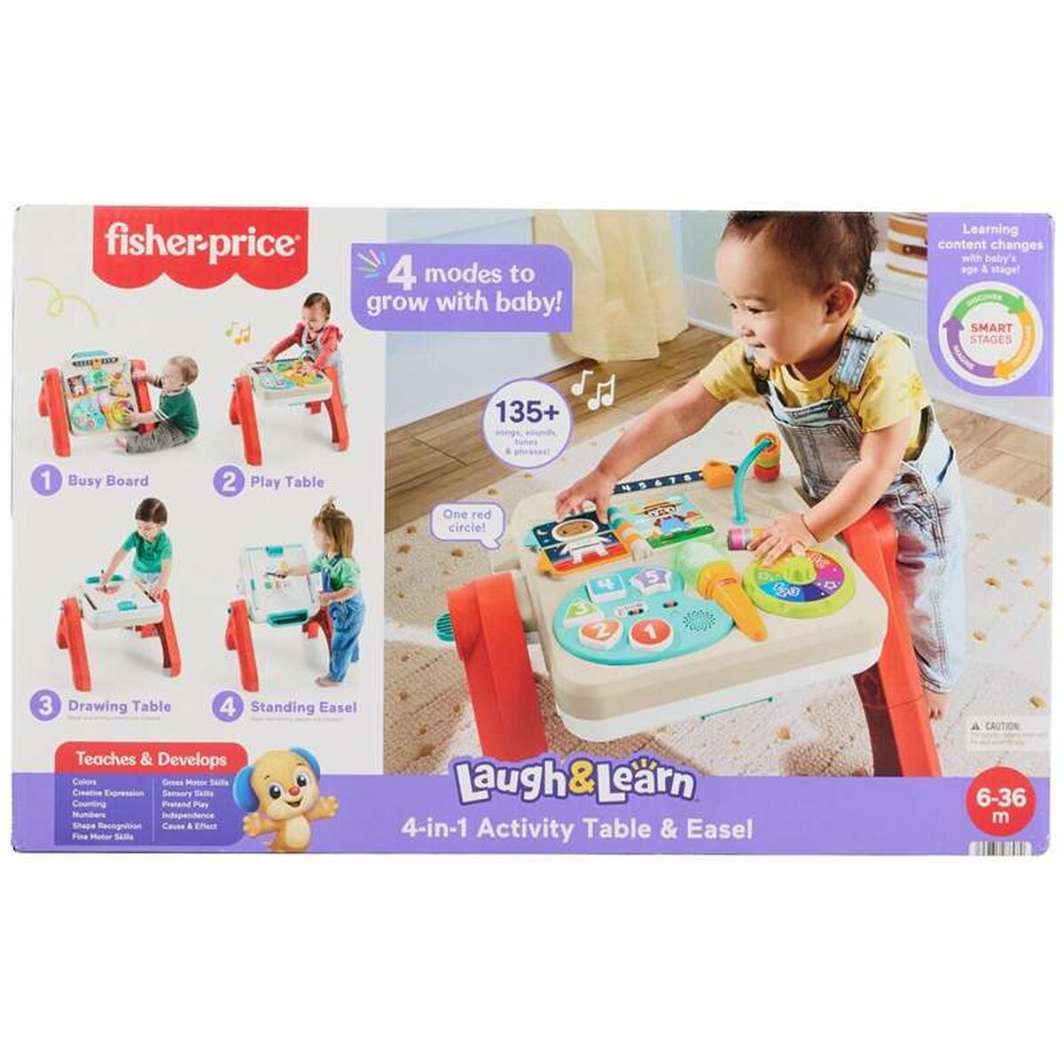 Jucărie interactivă pentru bebeluși Fisher-Price Măsuță de Activități - Bebelus, Jucăriile copilăriei timpurii