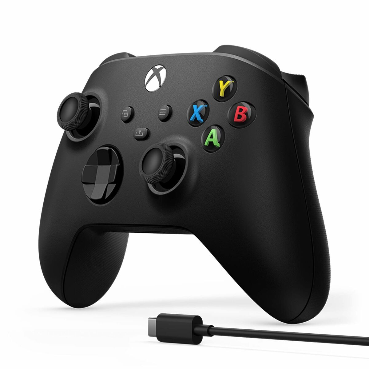 Telecomandă Xbox One + Cablu pentru PC XBOX EP2-29944 Negru - Electronică, Joc video
