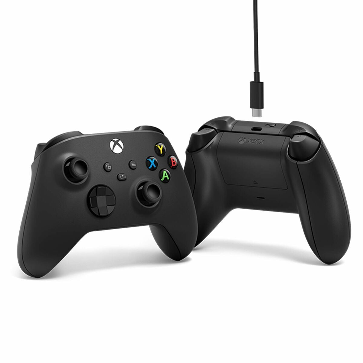 Telecomandă Xbox One + Cablu pentru PC XBOX EP2-29944 Negru - Electronică, Joc video
