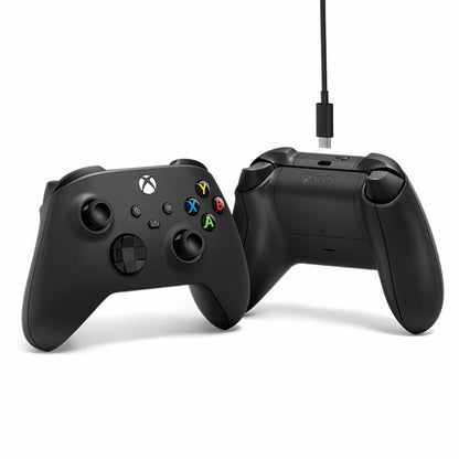 Telecomandă Xbox One + Cablu pentru PC XBOX EP2-29944 Negru - Electronică, Joc video