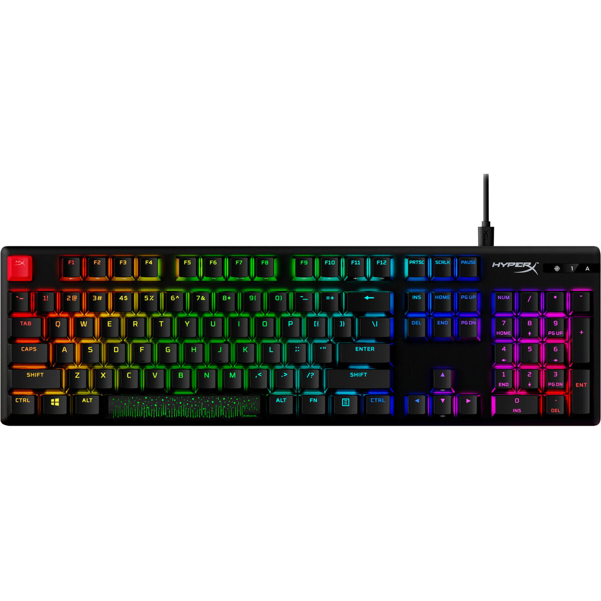 Tastatură Gaming HyperX 639N3AA#ABE Negru - Tehnică de calcul, Accesorii