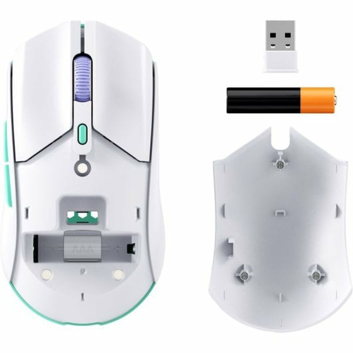 Mouse Gaming HyperX 8R2E7AA Alb - Tehnică de calcul, Accesorii