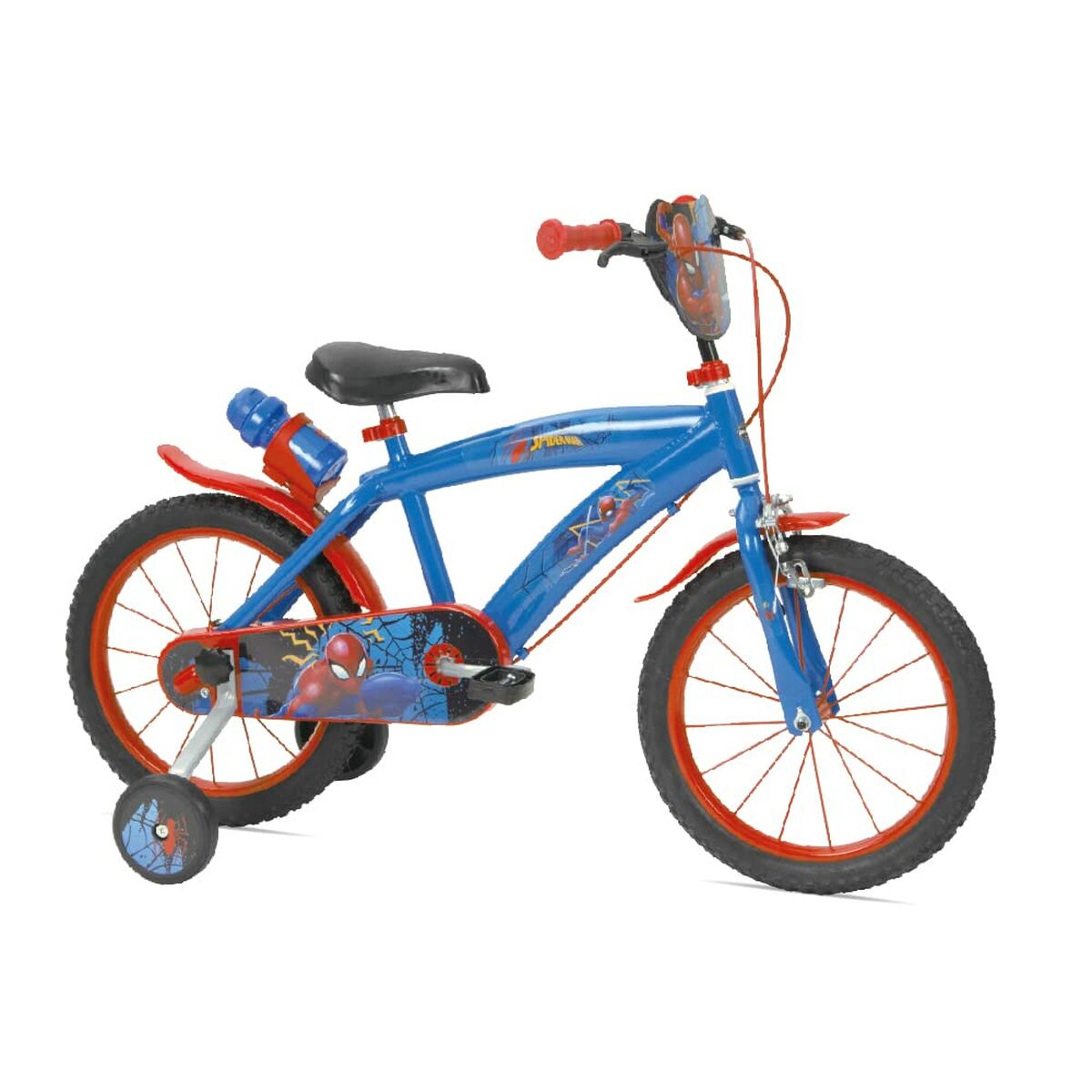 Bicicletă pentru copii Huffy 21901W Spider-Man Albastru Roșu - Sport și în aer liber, Ciclism