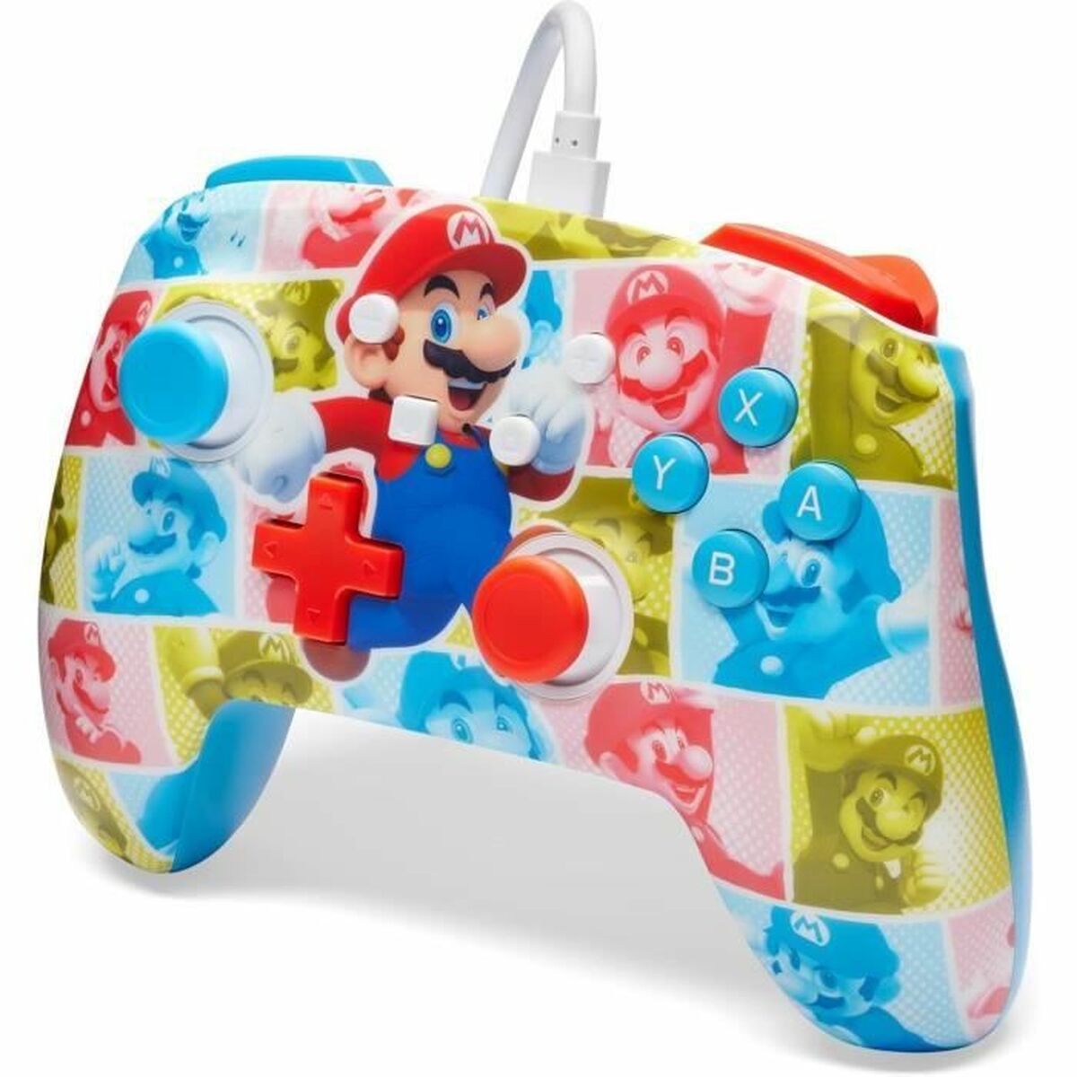 Telecomandă Jocuri Gaming Powera Mario Hero Reel rouge Nintendo Switch - Electronică, Joc video