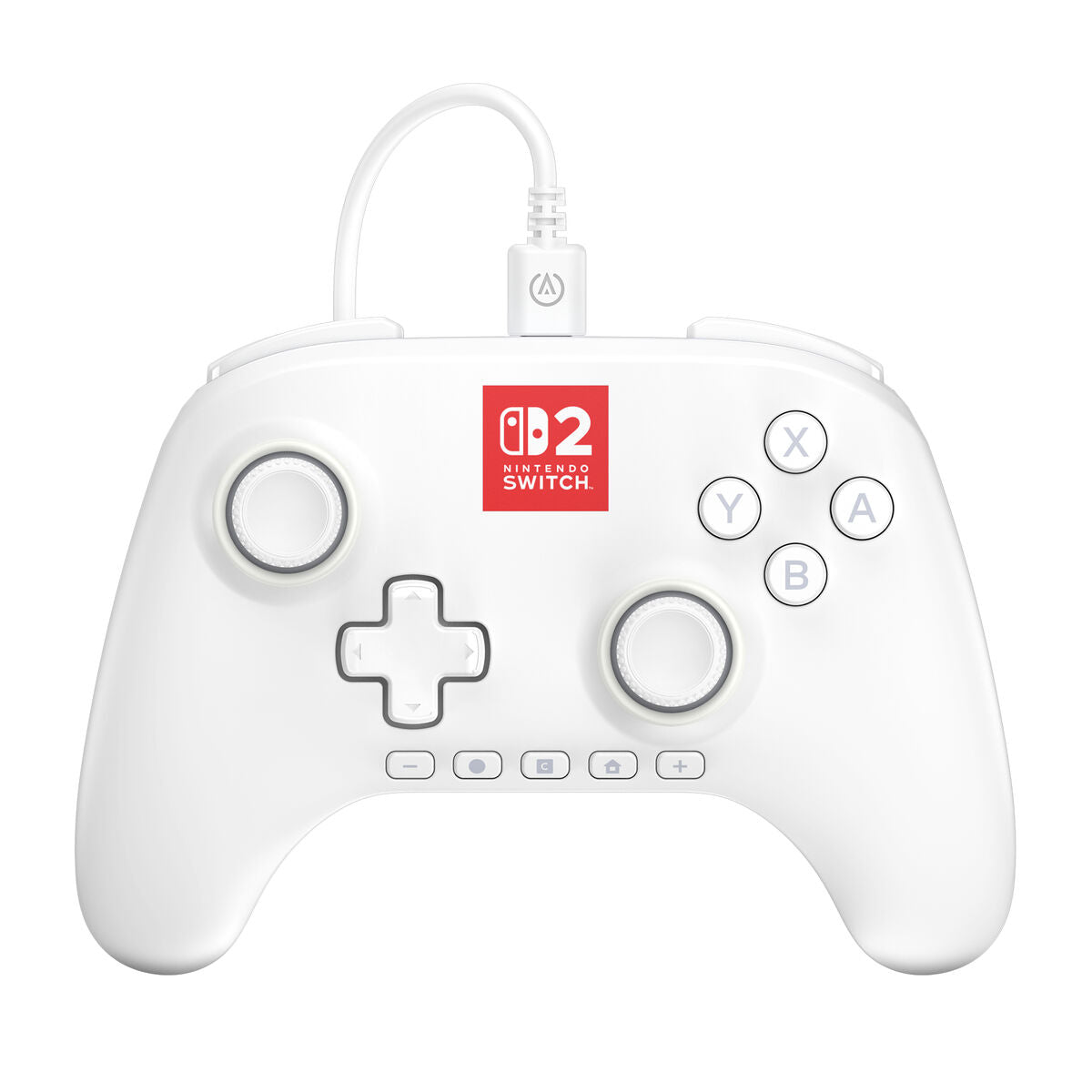 Telecomandă Pro pentru Nintendo Switch + Cablu USB Powera NSGP0524-01 Alb - Electronică, Joc video