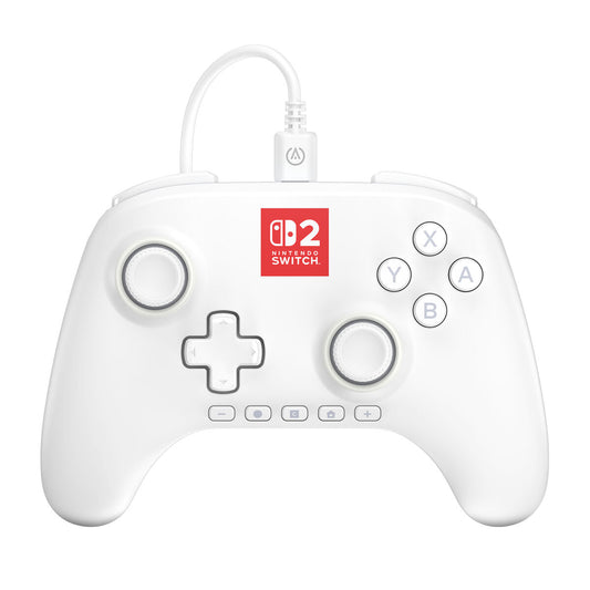 Telecomandă Pro pentru Nintendo Switch + Cablu USB Powera NSGP0524-01 Alb - Electronică, Joc video