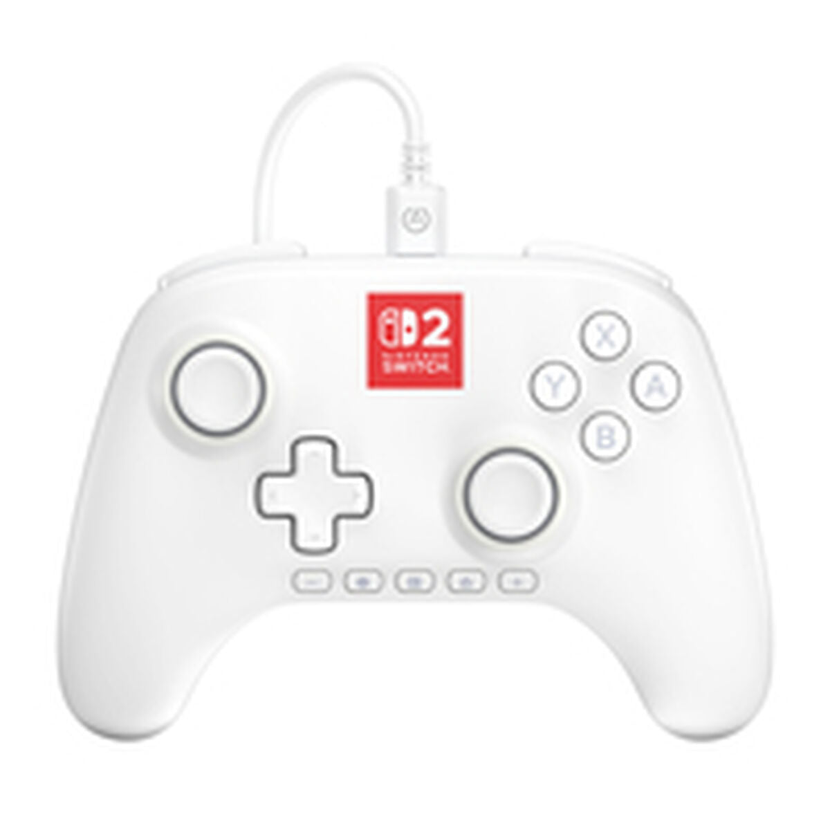 Telecomandă Pro pentru Nintendo Switch + Cablu USB Powera NSGP0524-01 Alb - Electronică, Joc video