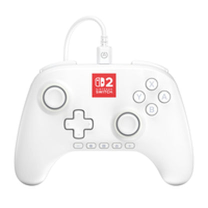 Telecomandă Pro pentru Nintendo Switch + Cablu USB Powera NSGP0524-01 Alb - Electronică, Joc video
