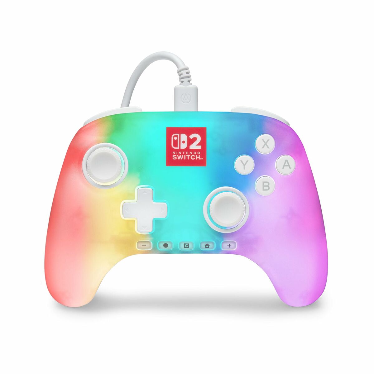 Telecomandă Pro pentru Nintendo Switch + Cablu USB Powera NSGP0524-01 Alb - Electronică, Joc video
