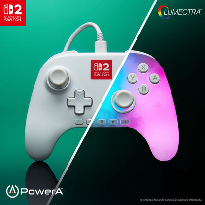 Telecomandă Pro pentru Nintendo Switch + Cablu USB Powera NSGP0524-01 Alb - Electronică, Joc video