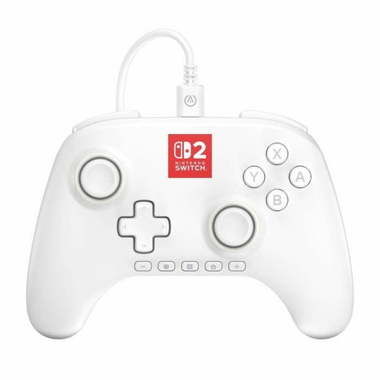 Telecomandă Pro pentru Nintendo Switch + Cablu USB Powera NSGP0524-01 Alb - Electronică, Joc video