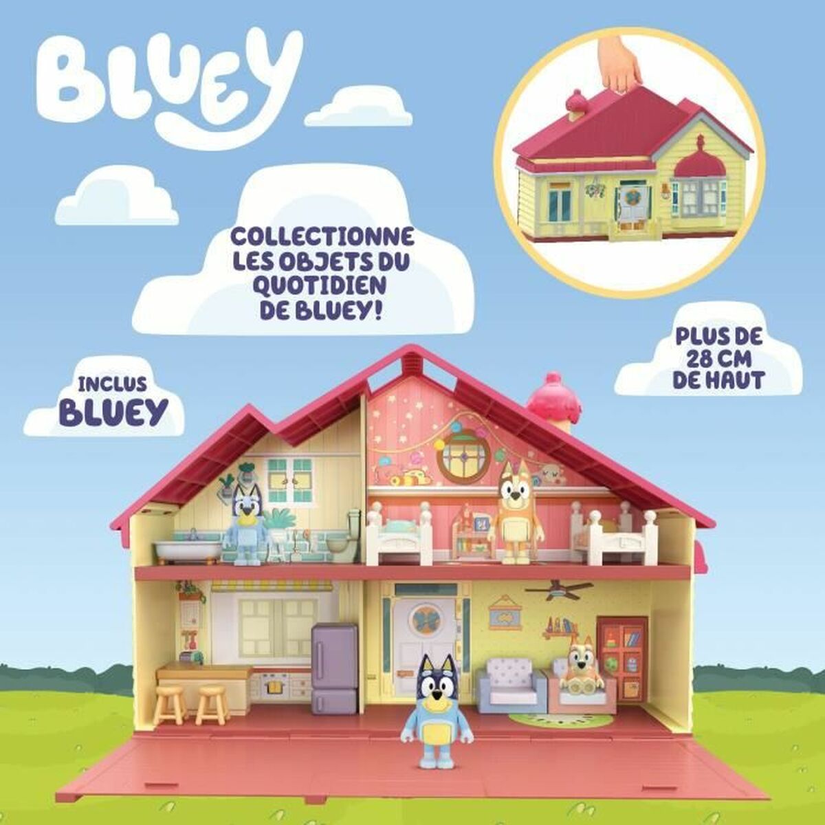 Casă în Miniatură Moose Toys Bluey - Jucarii si jocuri, Păpuși și figurine
