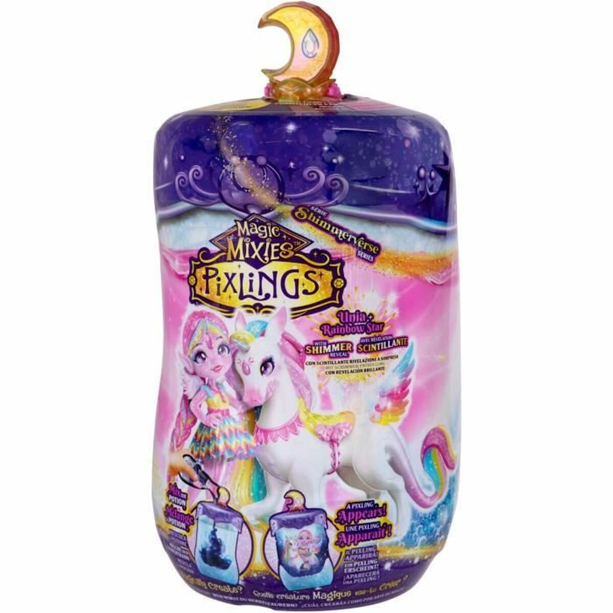 Păpușă bebeluș cu accesorii Pixling Unia and Cosmic Doll - Jucarii si jocuri, Păpuși și accesorii
