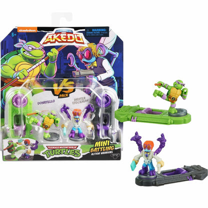 Figurine de luptă Teenage Mutant Ninja Turtles Legends of Akedo: Donatello vs Baxter Stockman - Jucarii si jocuri, Păpuși și figurine