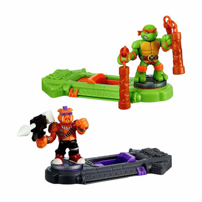 Figurine de luptă Teenage Mutant Ninja Turtles Legends of Akedo: Michelangelo vs Evil Bepop - Jucarii si jocuri, Păpuși și figurine