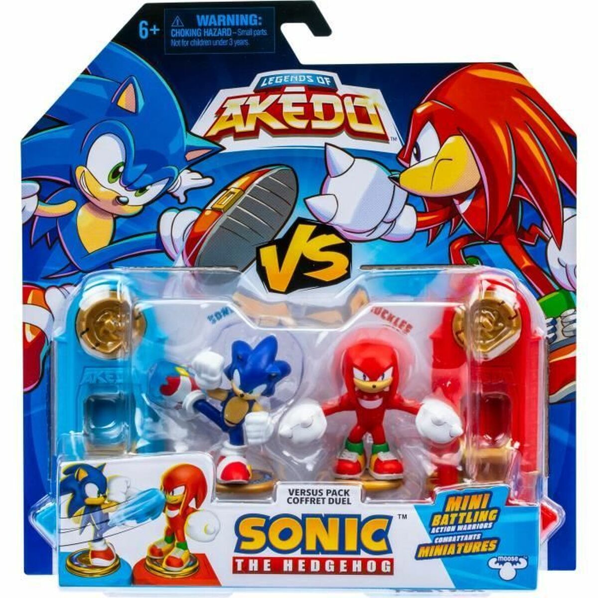 Playset Moose Toys Sonic vs Knuckles - Jucarii si jocuri, Păpuși și figurine