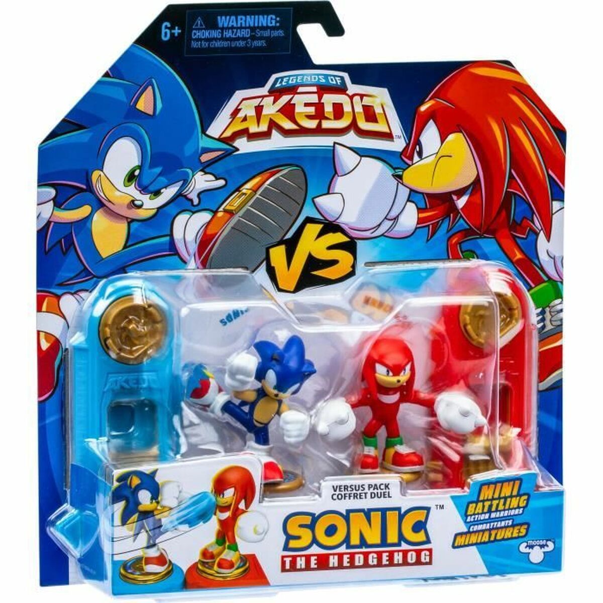 Playset Moose Toys Sonic vs Knuckles - Jucarii si jocuri, Păpuși și figurine