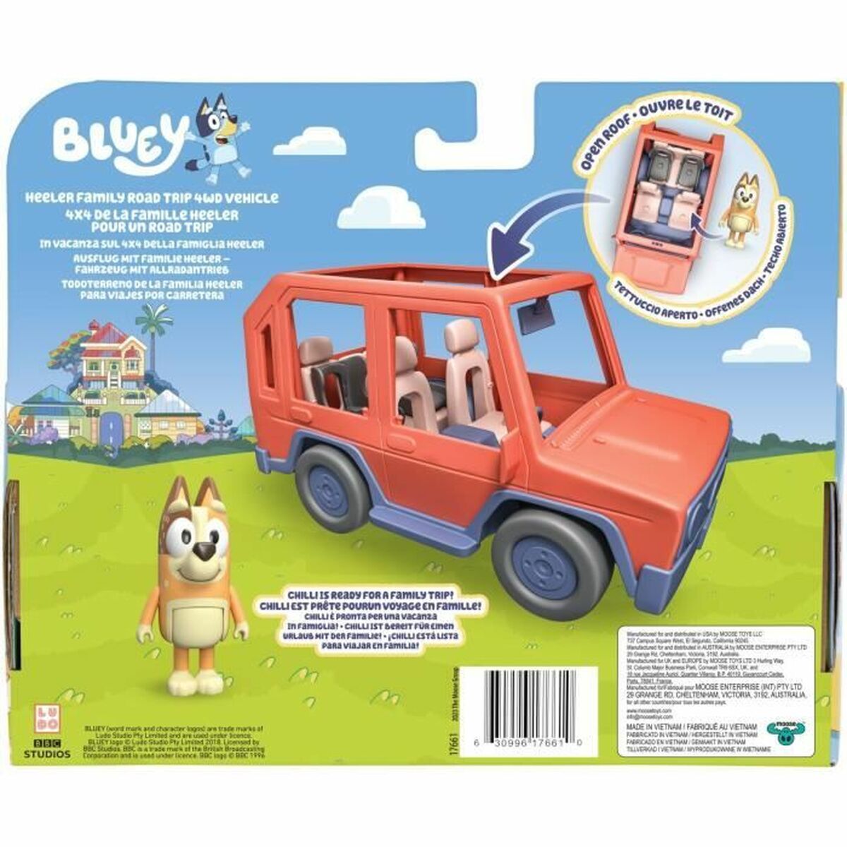Playset Bluey Bluey's Car - Jucarii si jocuri, Păpuși și figurine
