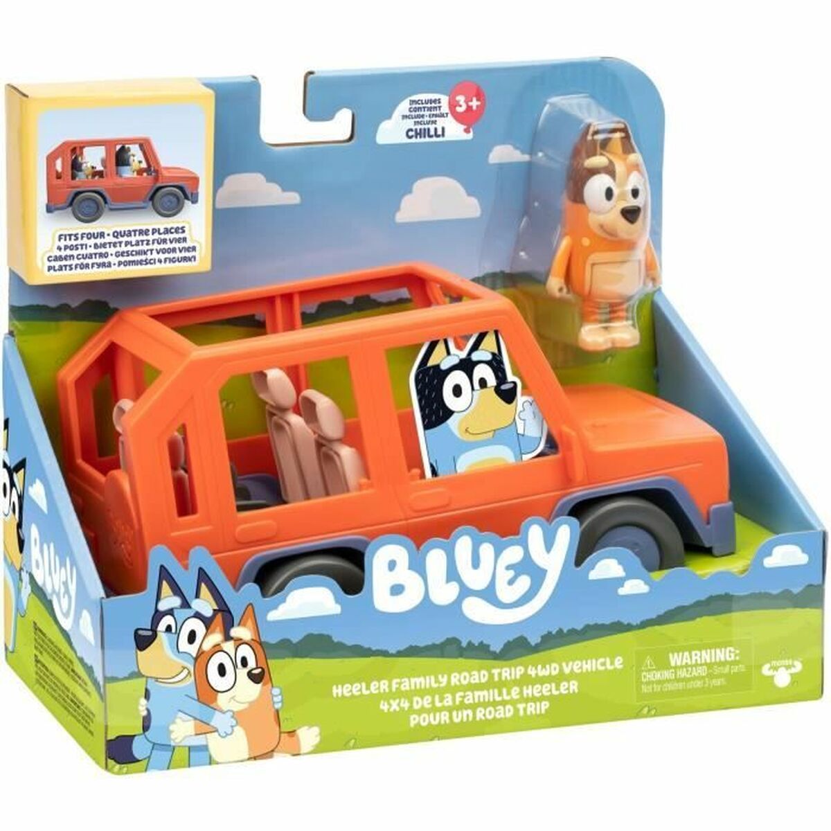 Playset Bluey Bluey's Car - Jucarii si jocuri, Păpuși și figurine