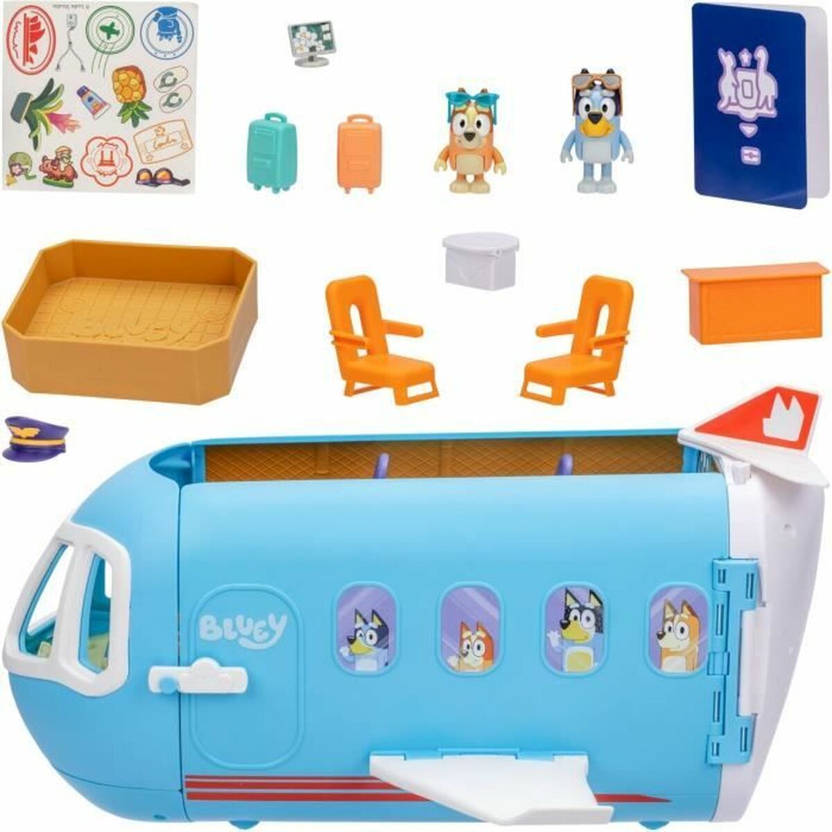 Playset Bluey Transforming Plane - Jucarii si jocuri, Păpuși și figurine