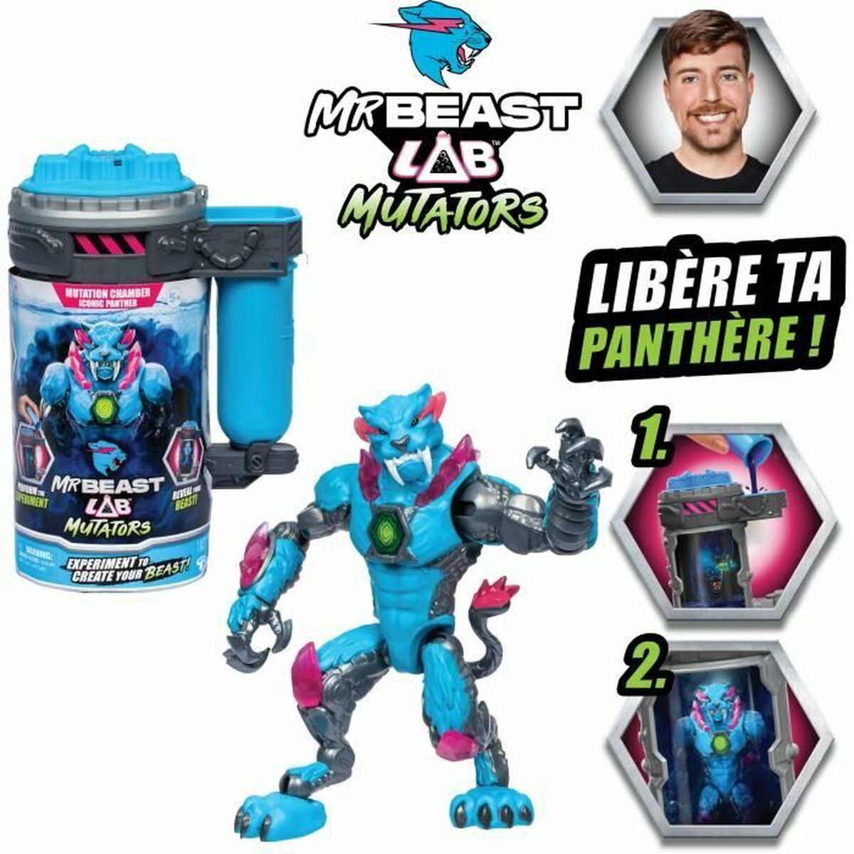 Figurine de Acțiune Moose Toys Mutators Panthere - Jucarii si jocuri, Păpuși și figurine