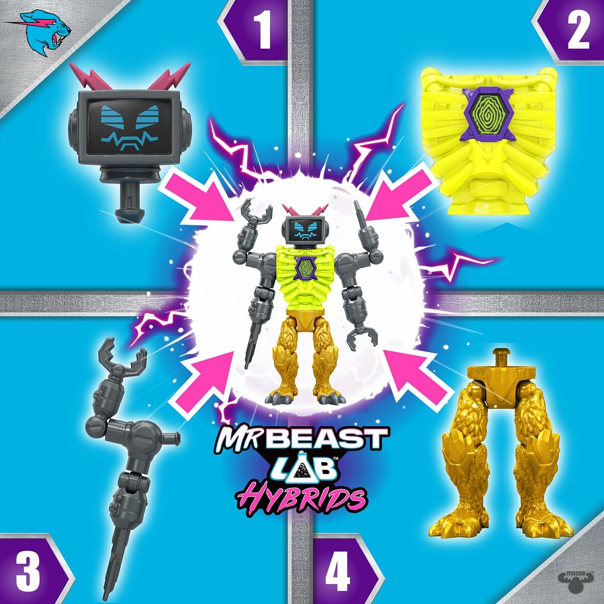Figurine de Acțiune MrBeast Lab - Jucarii si jocuri, Păpuși și figurine