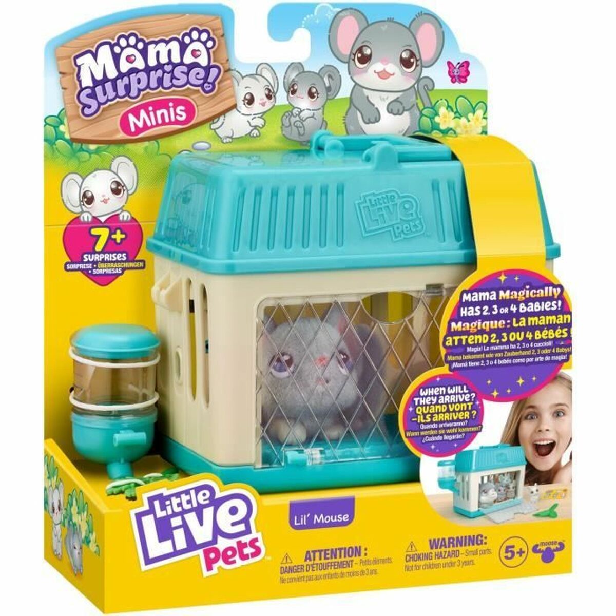 Animal de Companie din Pluș Moose Toys Mama surprise - Jucarii si jocuri, Jucării de pluș