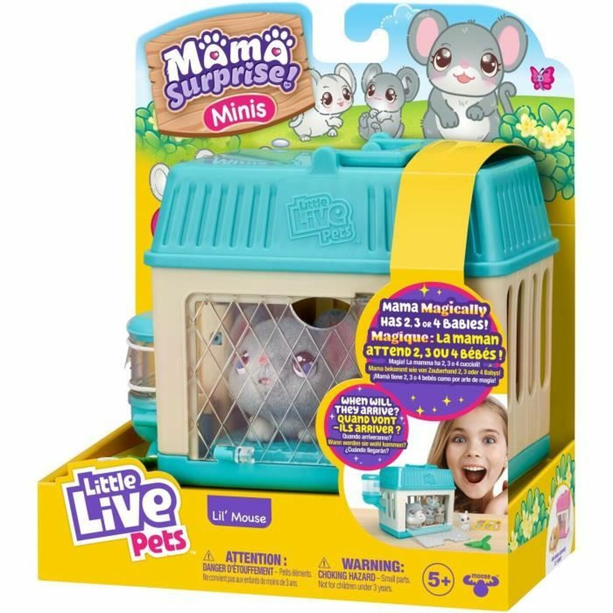 Animal de Companie din Pluș Moose Toys Mama surprise - Jucarii si jocuri, Jucării de pluș