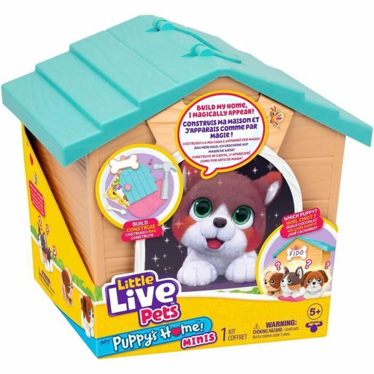 Jucărie de Pluș Moose Toys Orange Dog Multicolor Flauș Câine - Jucarii si jocuri, Jucării de pluș