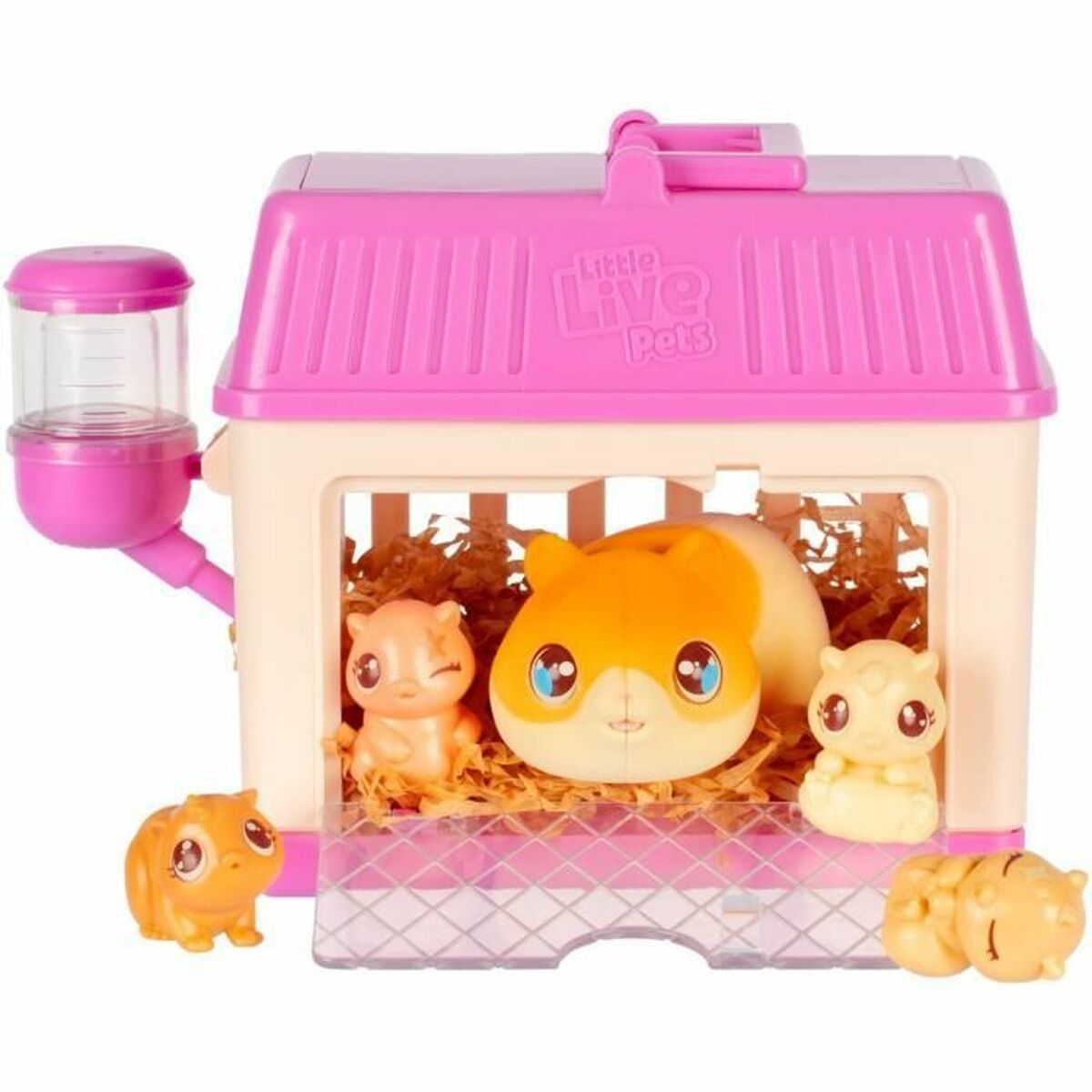 Jucărie de Pluș Little Live Pets Mama Surprise Hamsters Portocaliu Orange Flauș Hamster - Jucarii si jocuri, Jucării de pluș